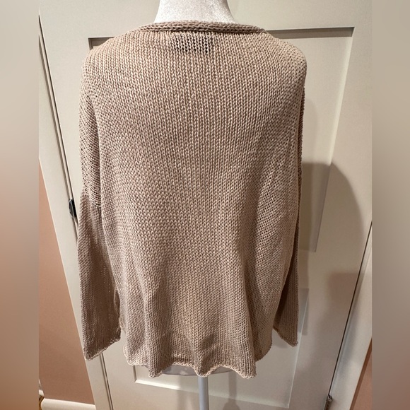 Wooden Ships size XS cotton/acrylic lightweight knit crew neck ‘SUMMER’ sweater. - Picture 5 of 10